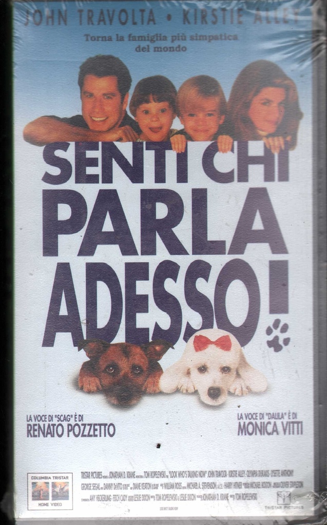 [8013123702326] Senti Chi Parla Adesso VHS Tom Ropelewski Univideo - CC70232 Sigillato