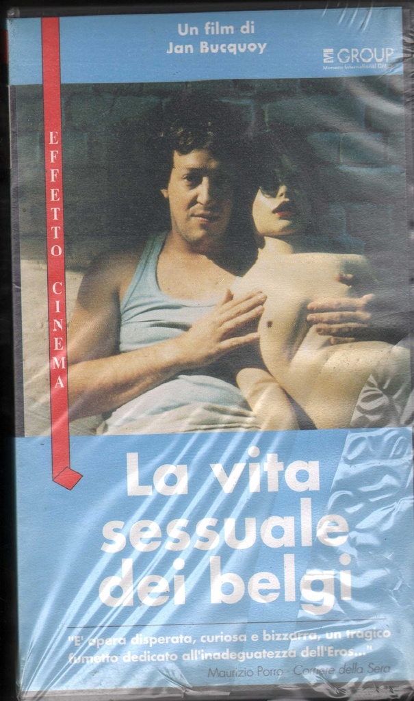 [8016207011925] La Vita Sessuale Dei Belgi VHS Jan Bucquoy Univideo - CK01192 Sigillato
