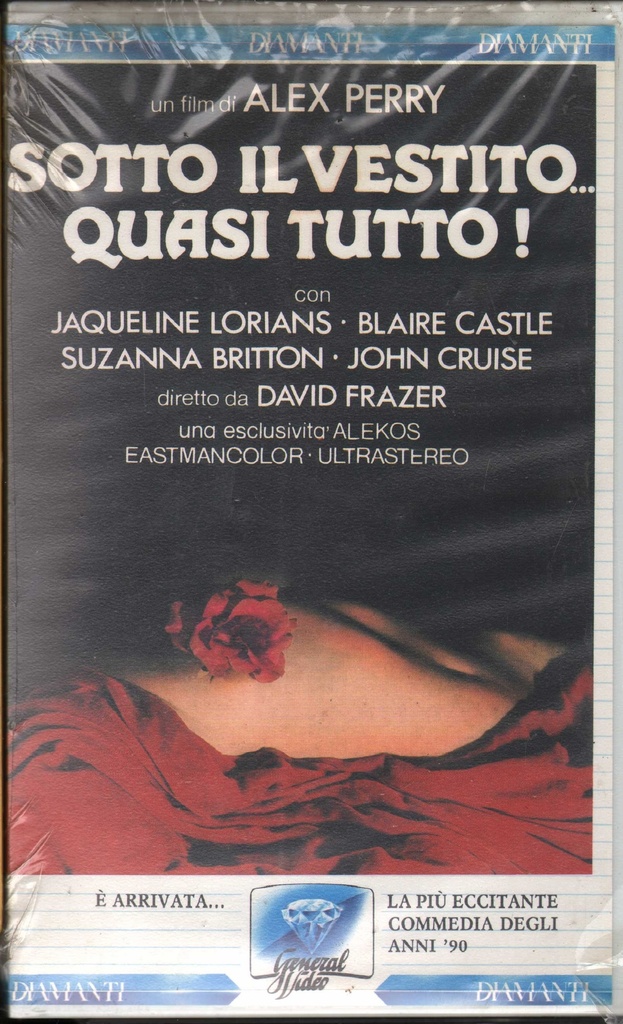 [029Z614] Sotto Il Vestito Quasi Tutto VHS David J. Frazer Univideo - 029Z614 Sigillato