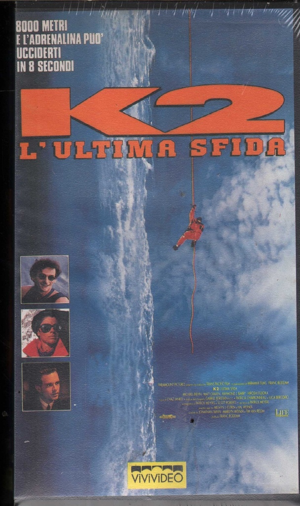 [8007654507888] K2 L'Ultima Sfida VHS Franc Roddam Univideo - 50788 Sigillato