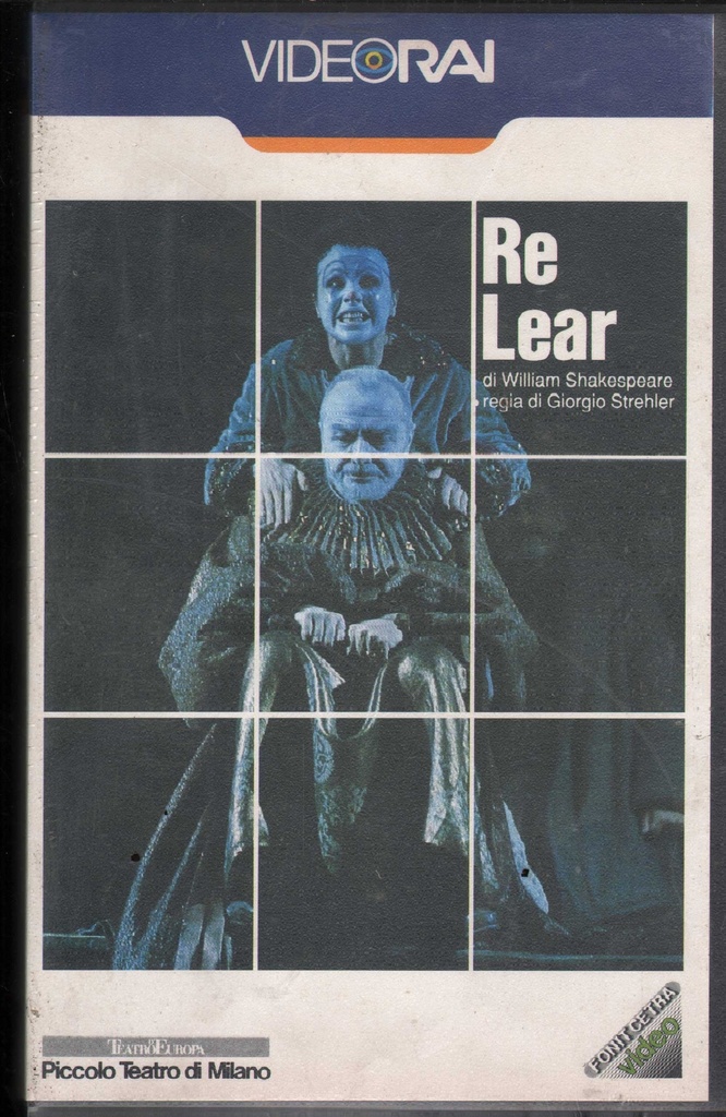 [8003927002944] Videorai, Re Lear VHS Carlo Battistoni Univideo - VRC2084 Sigillato