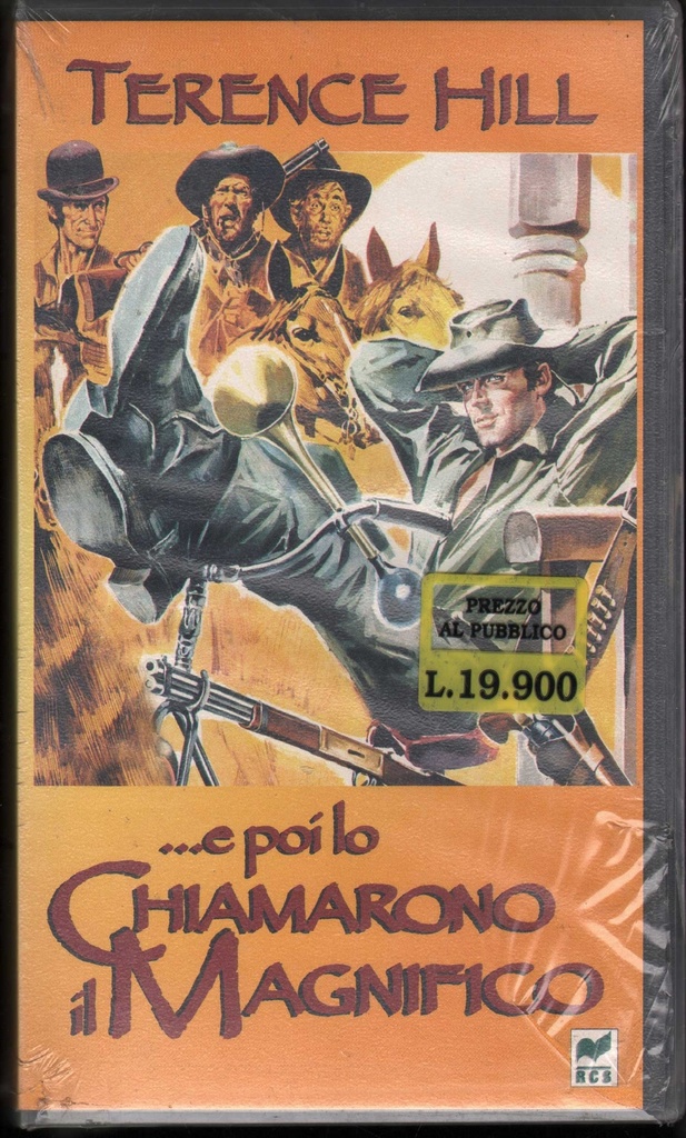 [8001701219809] E Poi Lo Chiamarono Il Magnifico VHS E.B. Clucher Univideo -21980 Sigillato