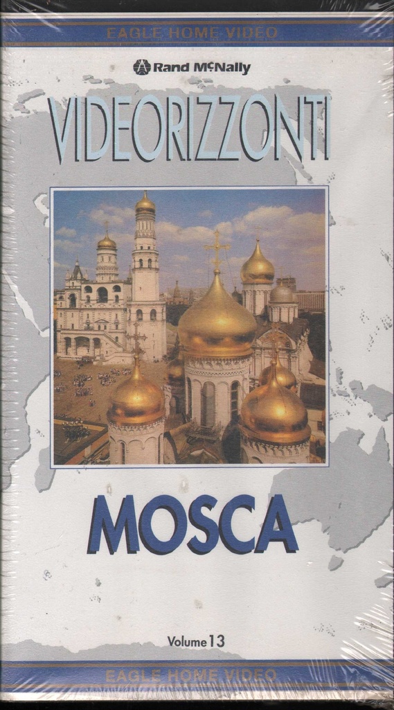 [EHVVDST00185] Videorizzonti: Mosca Vol.13 VHS Rand McNally Univideo - EHVVDST00185 Sigillato