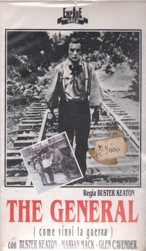 [EMPS32191] The General VHS Buster Keaton Univideo - EMPS32191 Sigillato