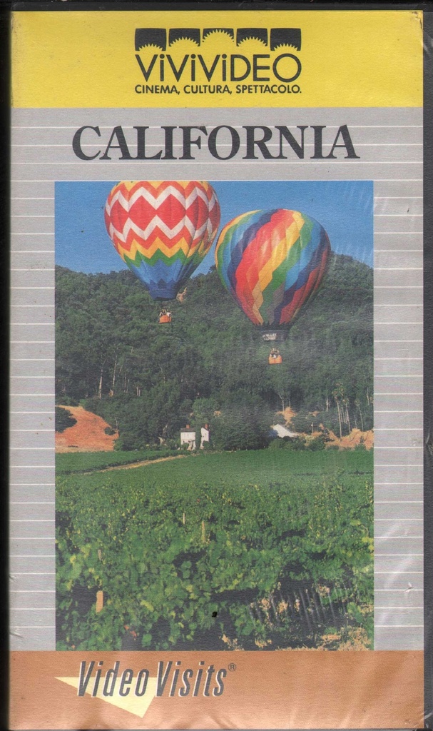 [8007654000693] Video Visits: California VHS Univideo - HIVT000034 Sigillato