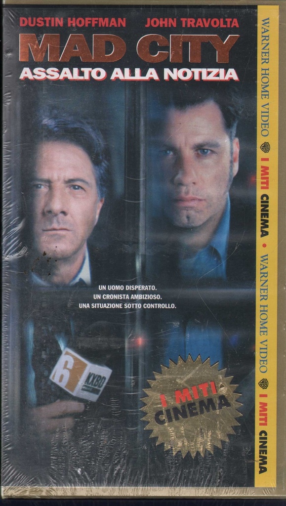 [8010001543347] Mad City Assalto Alla Notizia VHS Costa - Gavras Univideo - MIV15433 Sigillato