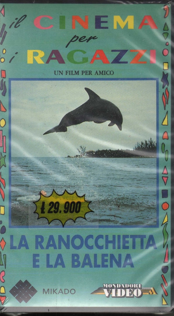 [8009068032260] La Ranocchietta E La Balena VHS Jean Claude Lord Univideo - MVEC03226 Sigillato