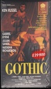 Gothic VHS Ken Russell Univideo - 1007402 Sigillato