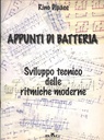 Appunti Di Batteria Libro Spartito