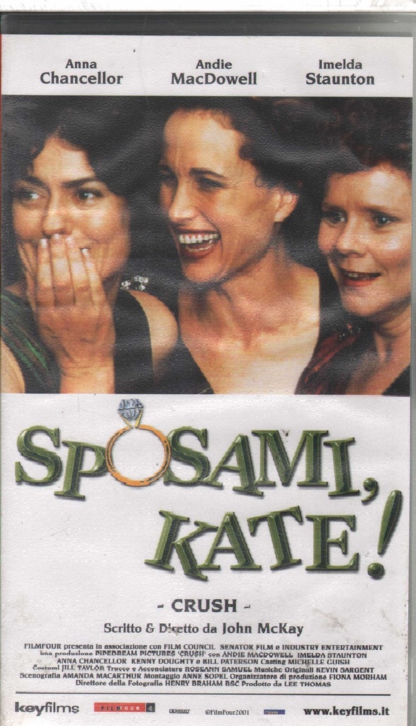 [8027883405823] Sposami, Kate - Crush VHS John McKay Univideo - 405823 Sigillato