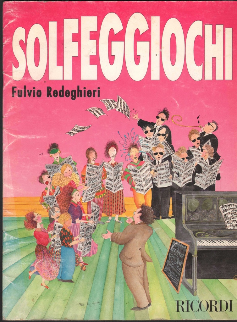 [9790041354392] Solfeggiochi 8 Solfeggi Divertenti Parlati, Cantati E Mimati Libro Spartito