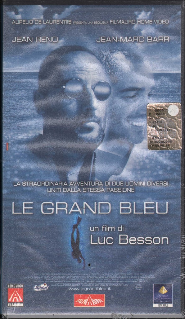 [8016024029646] Le Grand Bleu VHS Luc Besson Univideo - 801602402964 Sigillato