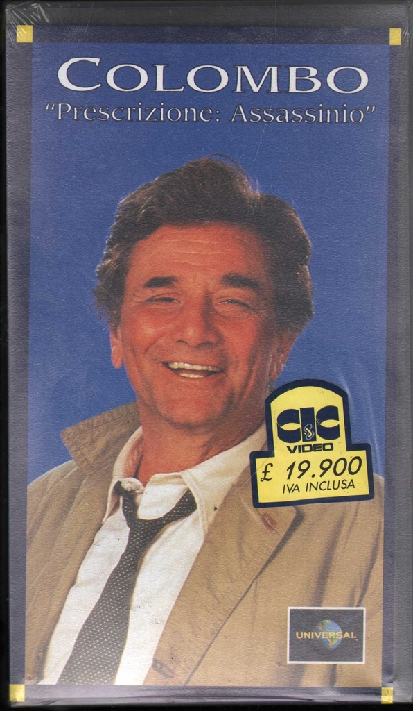 [8010773704663] Colombo: Prescrizione Assassinio VHS Richard Irving Univideo - UVS70466 Sigillato