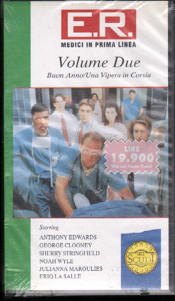 [8010001429337] E.R. Medici In Prima Linea Vol. 2 VHS Charles Haid Univideo - PIV14293 Sigillato