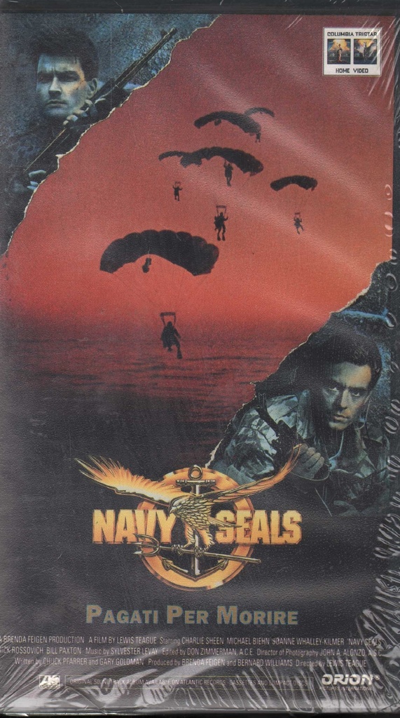 [8013123202727] Navy Seals Pagati Per Morire VHS Lewis Teague – CC20272 Sigillato
