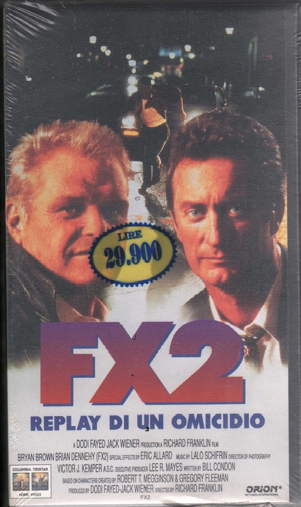 [8013123282620] FX2 Replay Di Un Omicidio VHS Richard Franklin Univideo – CC28262 Sigillato