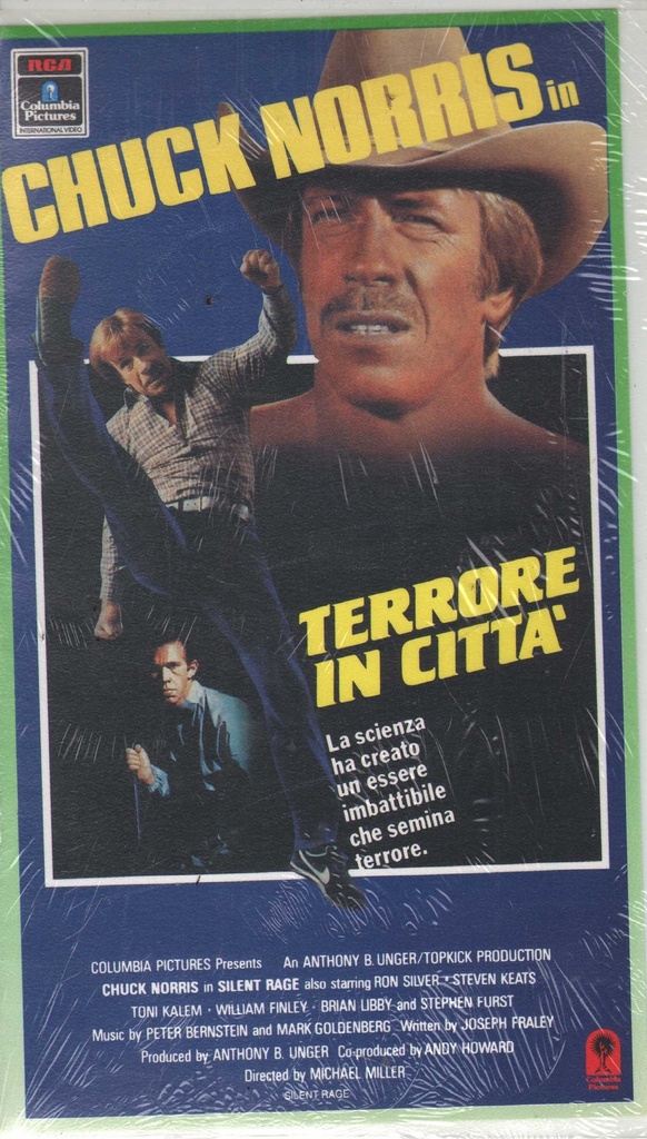 [5014756009922] Terrore In Citta' VHS Michael Miller Univideo - CVT20099 Sigillato