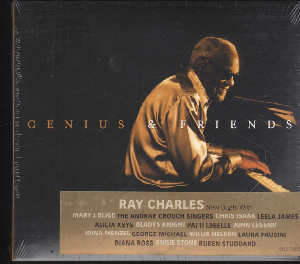 [0081227325527] Genius & Friends CD Digipack Ray Charles