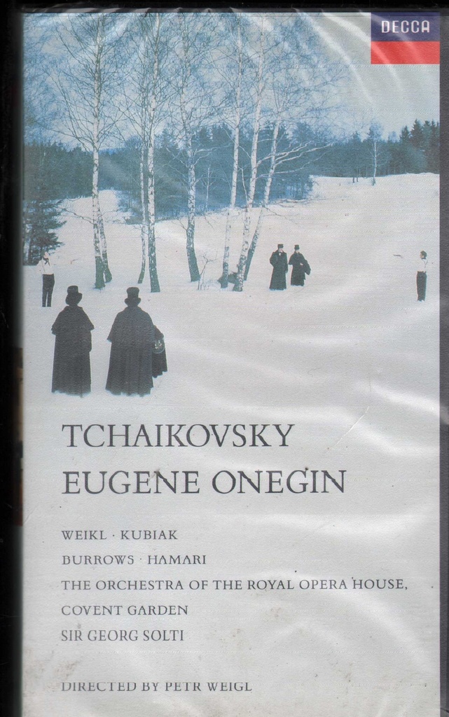 [0044007112434] Tschaikowsky VHS Eugene Onegin Decca – 0711243 Sigillato