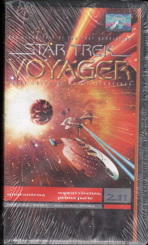 [8010773708104] Star Trek Voyager 2.11 VHS Rick Berman Univideo - PVS70810 Sigillato