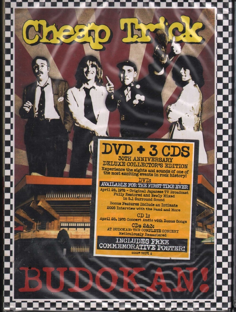 [0886973817124] Cheap Trick DVD CD Budokan Sony Music – 88697381712 Sigillato