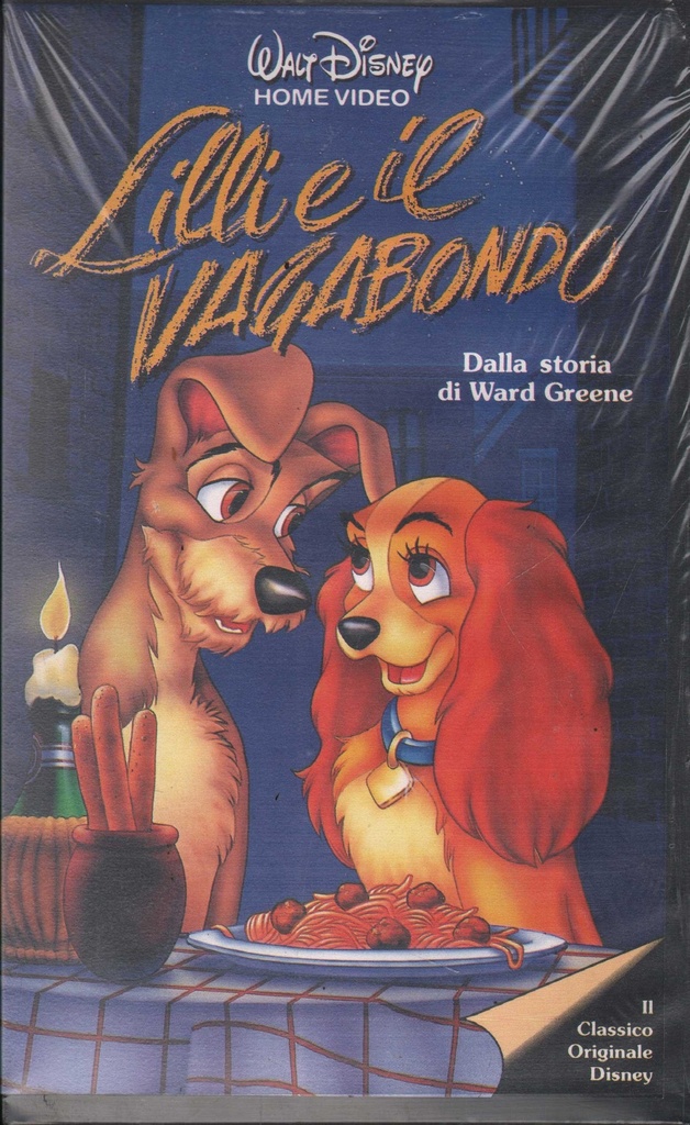 [8007038343095] Lilli E Il Vagabondo VHS Walt Disney Univideo – VS4309 Sigillato