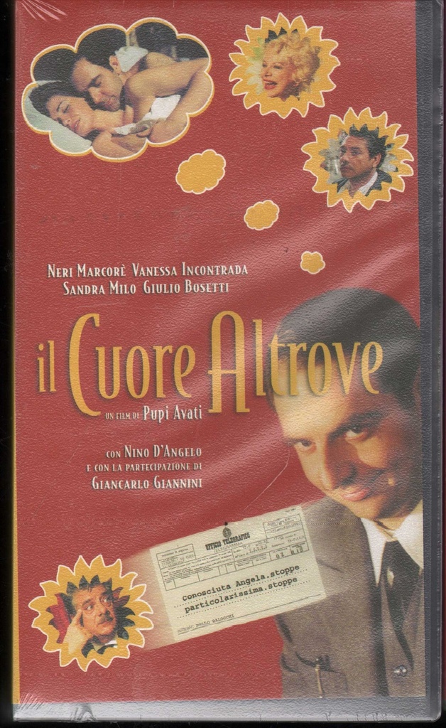 [8010312046759] Il Cuore Altrove VHS Pupi Avati Univideo – 25361SA Sigillato