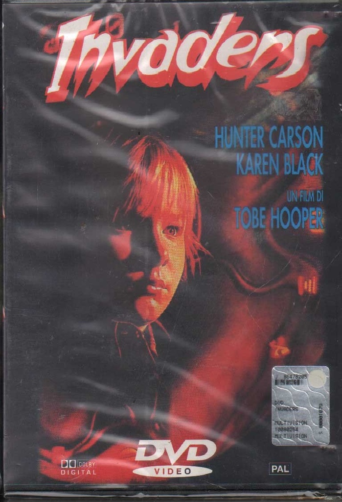 [8013294800517] Invaders DVD Tobe Hooper Multivision - MV22 Sigillato