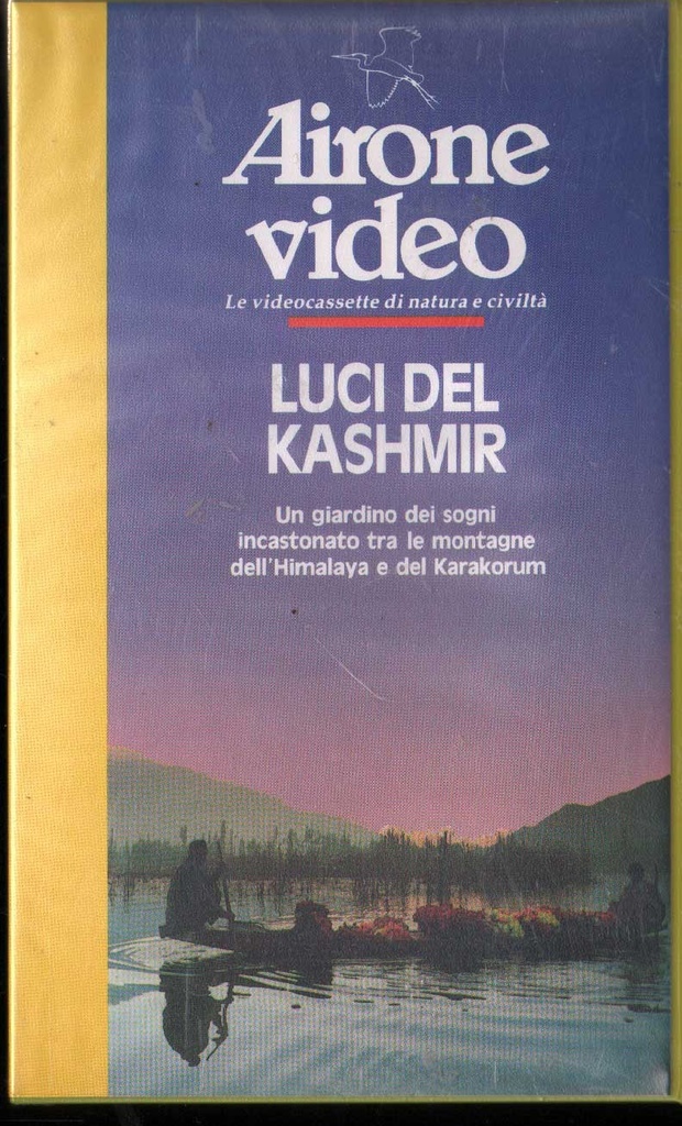 [AIV3054] Airone Video: Luci Del Kashmir VHS Univideo - AIV3054 Sigillato