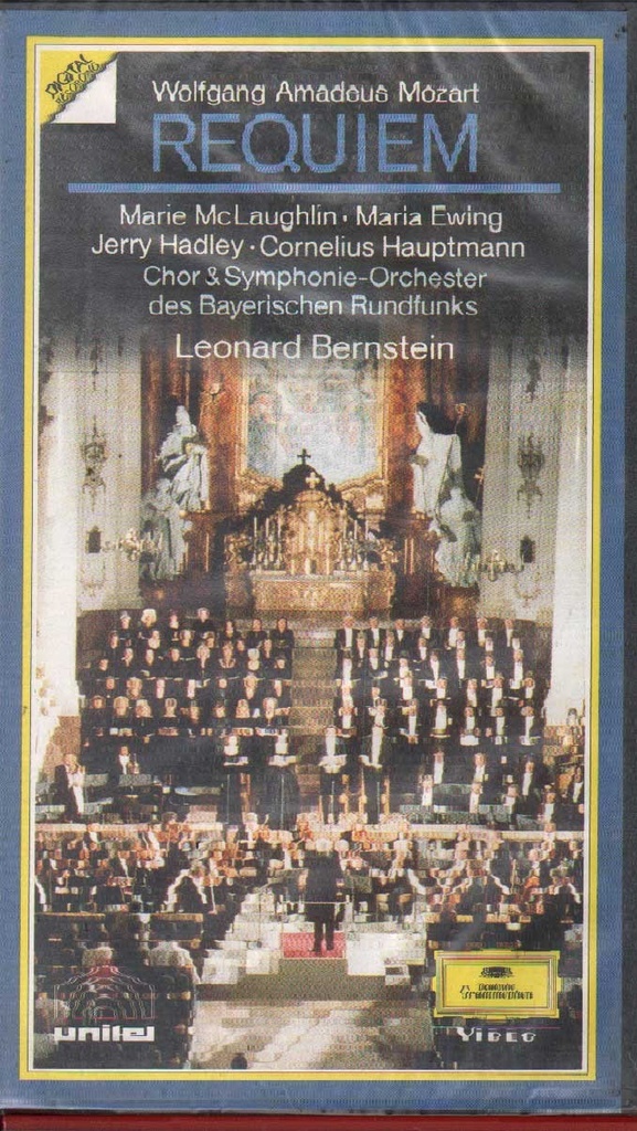 [0044007214336] Amadeus Mozart VHS Requiem Deutsche – 0721433 Sigillato