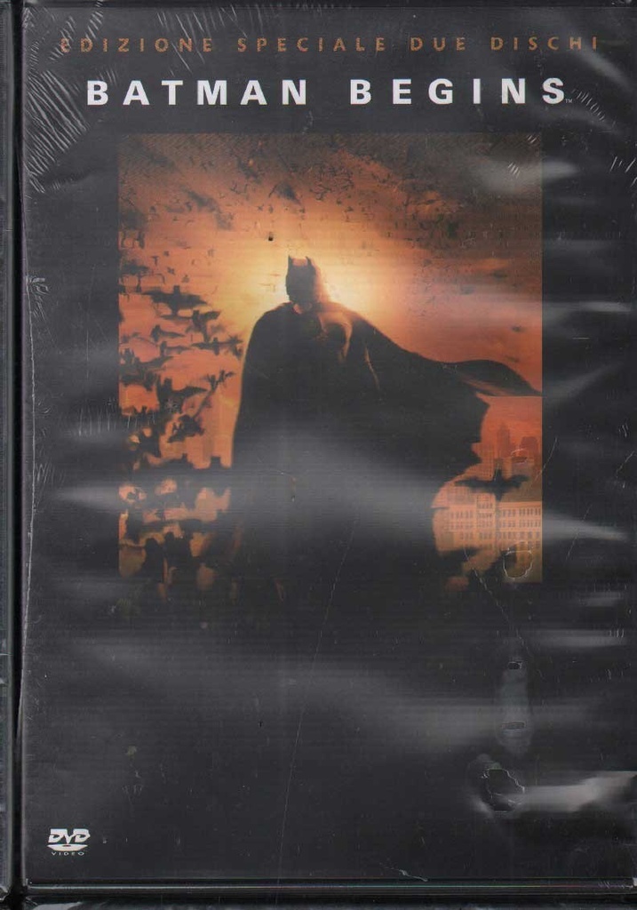 [7321958729595] Batman Begins DVD Christopher Nolan Warner - 72959 Sigillato