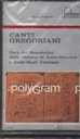 Canti Gregoriani Vol.1 MC7 Musicassetta Pyotr Ilyich Tchaikovsky