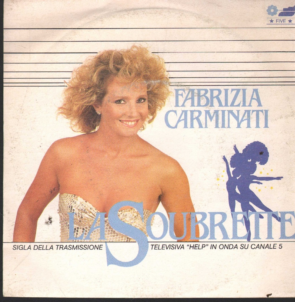 [FM13061] La Soubrette Vinile 45 giri 7" Fabrizia Carminati