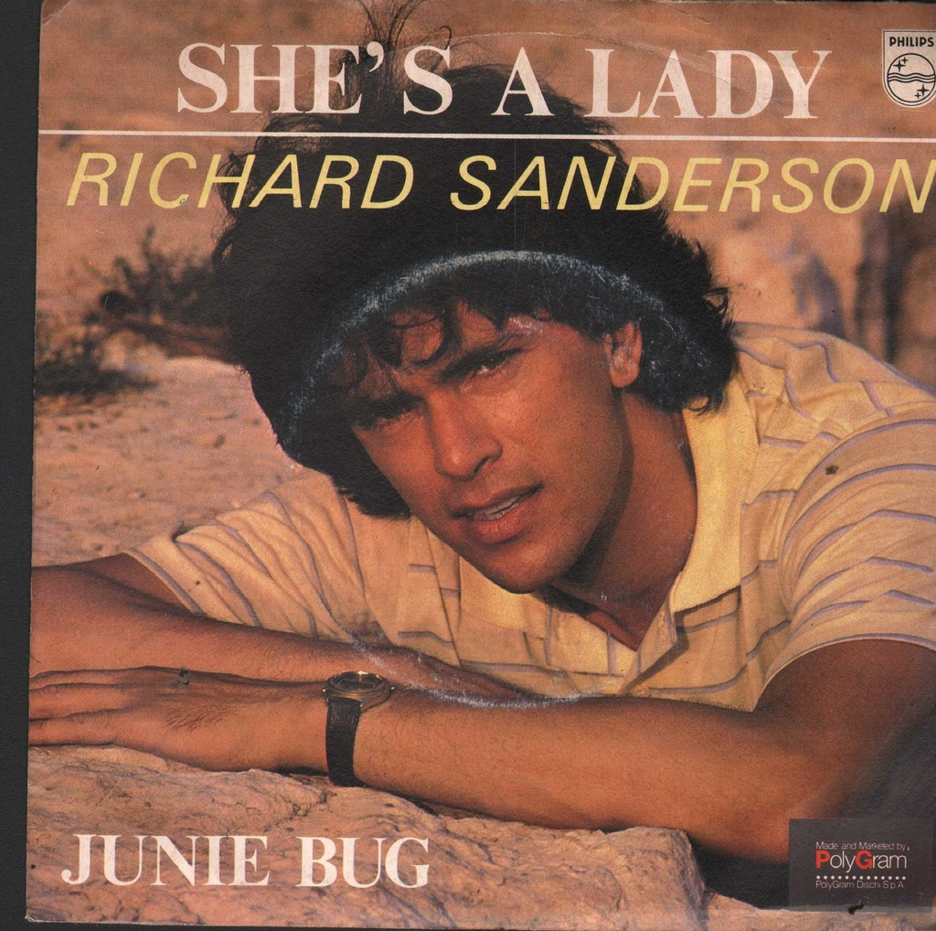 [6198530] She's A Lady Vinile 45 giri 7" Richard Sanderson