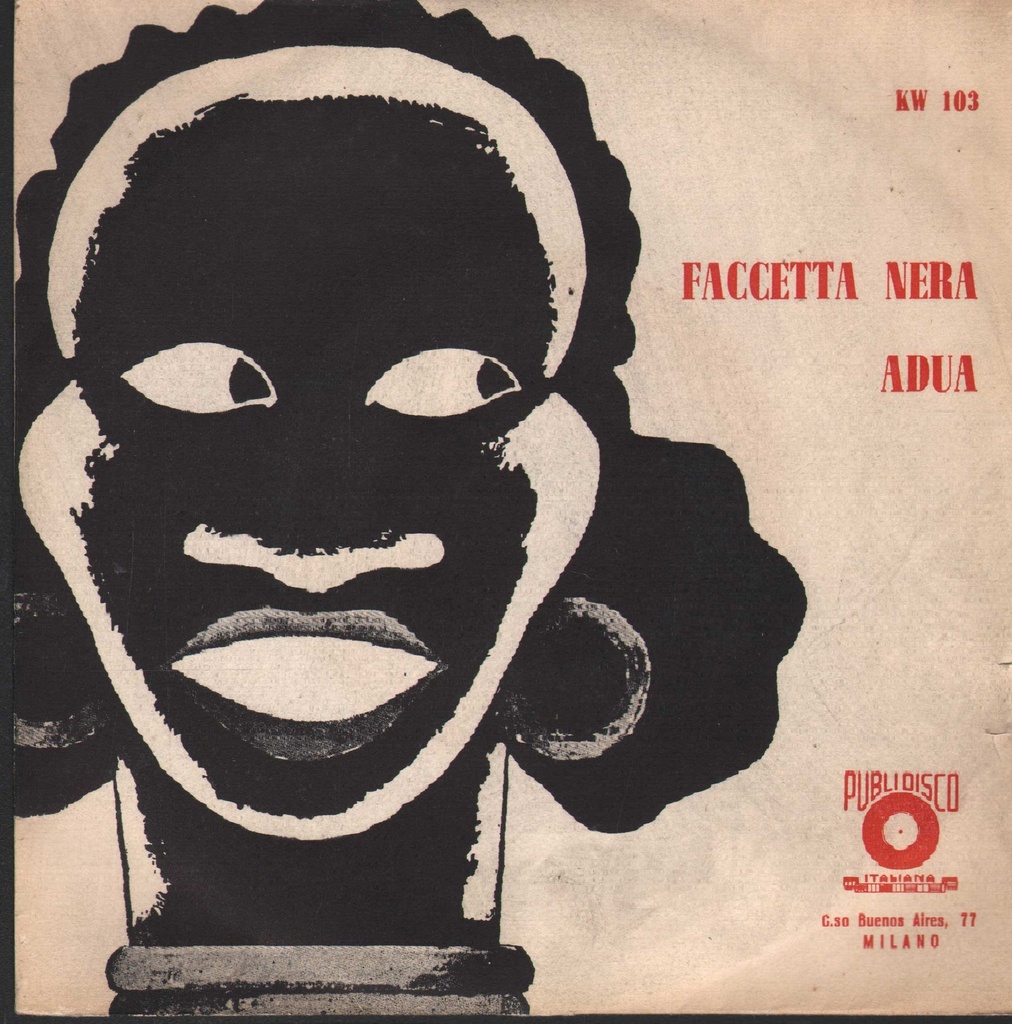 [KW32103A] Faccetta Nera Vinile 45 giri 7" Marcello Valci