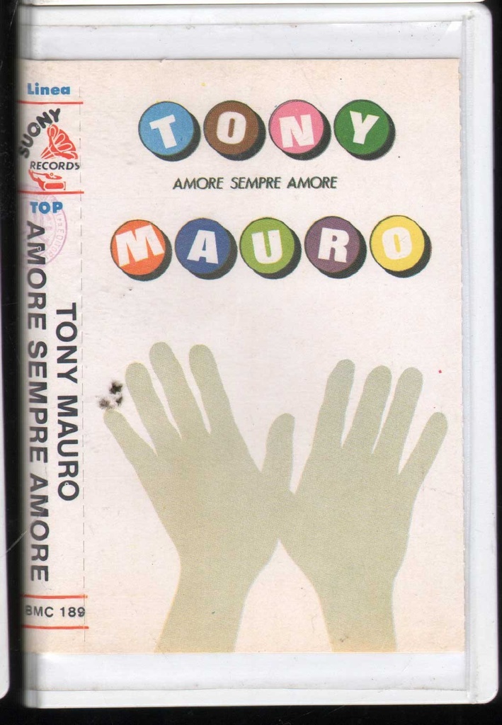 [BMC189] Amore Sempre Amore MC7 Musicassetta Tony Mauro