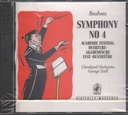 Symphony No. 4, Academic Festival Overture, Akademische Fest Ouvertüre CD Jewel Box Johannes Brahms